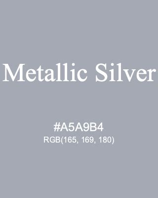 silver hex value