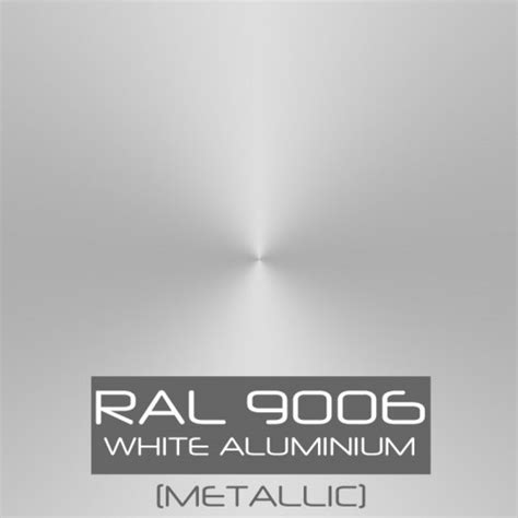 silver paint ral code