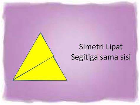 simetri lipat segitiga