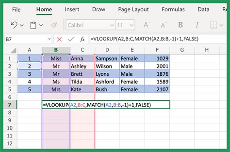 similar function of vlookup