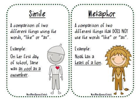 simile and metaphor examples tagalog