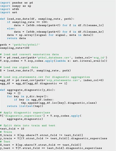 simple code example