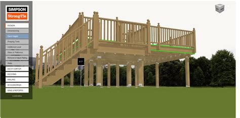 simple deck design program