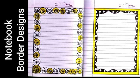 simple design ideas for notebook