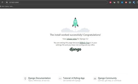 simple django app example