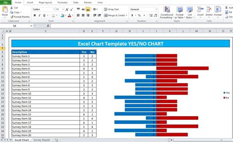 simple excel chart templates