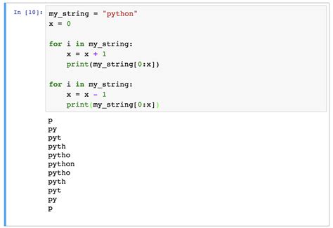 simple for loop program in python