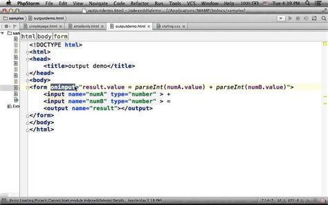 simple html programs examples with output