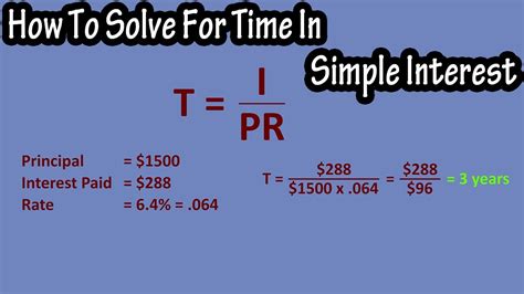 simple interest problem solving