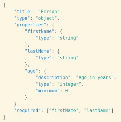 simple json api example