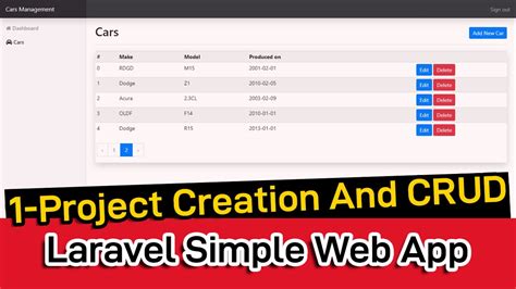 simple laravel application