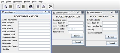 simple library management system project in java with source code github