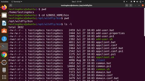 simple linux programs examples