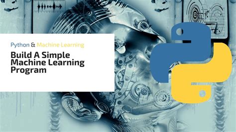 simple machine learning program in python
