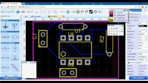 simple pcb layout software