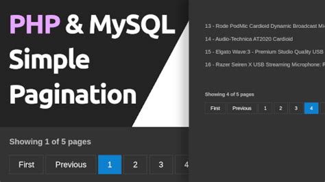 simple php mysql example