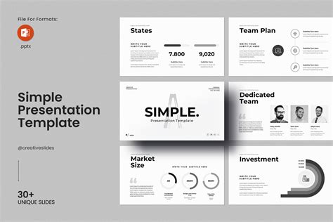 simple presentation template