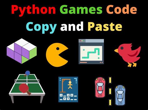 simple python game code copy and paste
