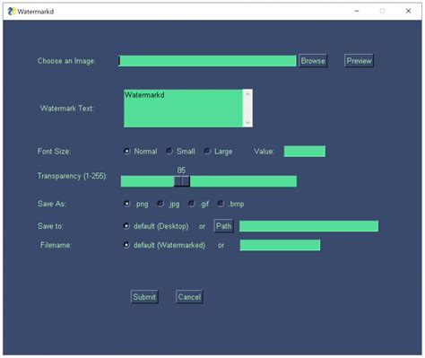 simple python gui program
