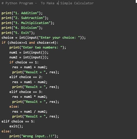 simple python programs for beginners with source code