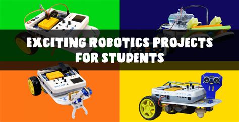 simple robotics projects for middle school students