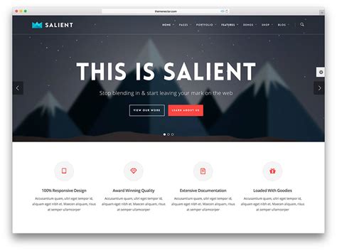 simple static web page example