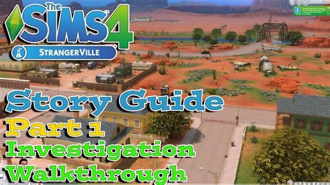 Sims 4 Strangerville Walkthrough