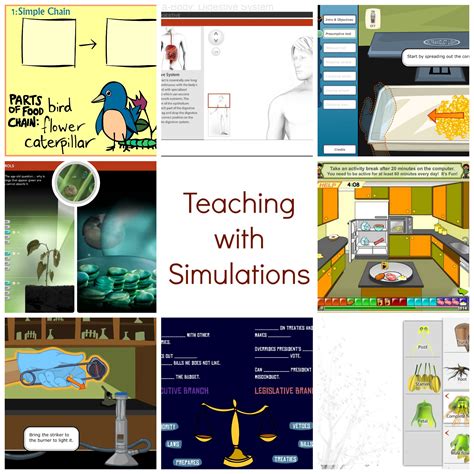 simulation activities for elementary students