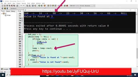 singly linked list implementation in cpp