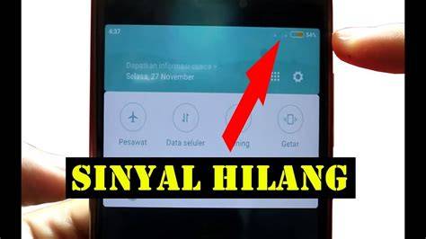 sinyal hilang