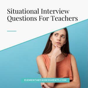 situational teaching interview questions