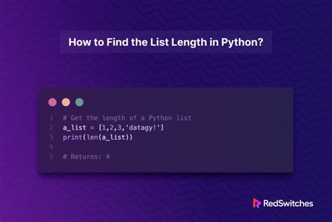size in python