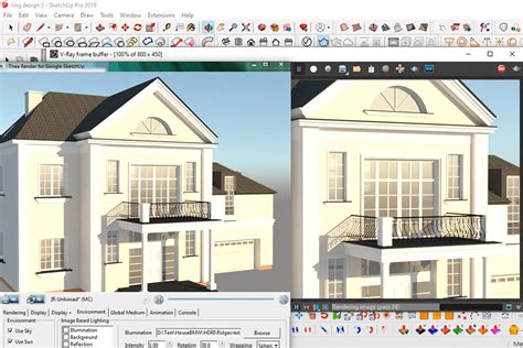 sketchup rendering software for low end pc