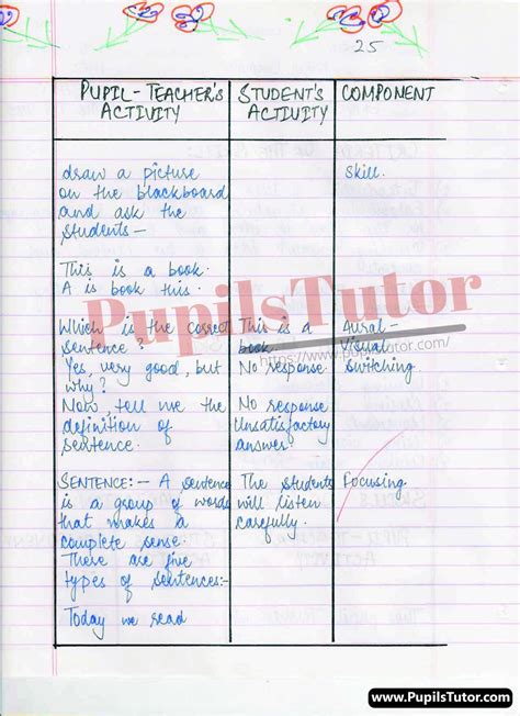 skill of explanation in micro teaching in english