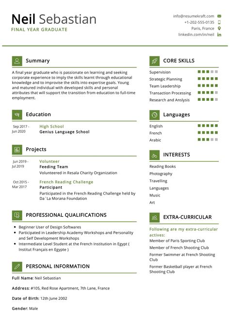 skills examples for resume for freshers