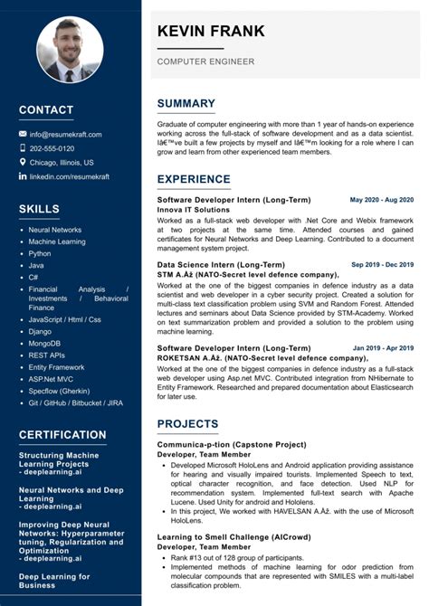 skills of computer engineer in resume