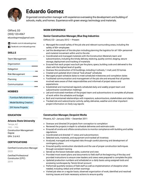 skills to list on resume for manager