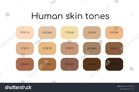 skin color number code