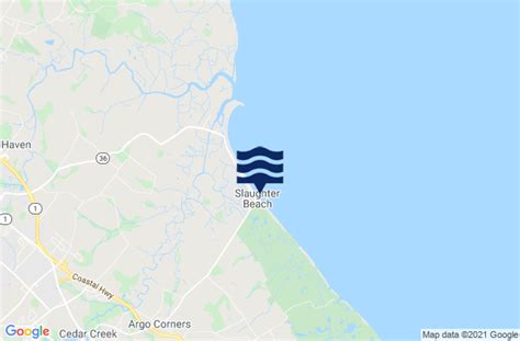 Slaughter Beach Tide Chart