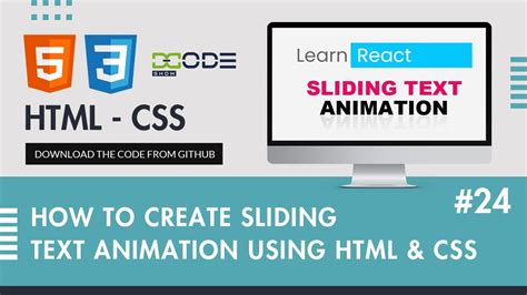 sliding text animation css codepen