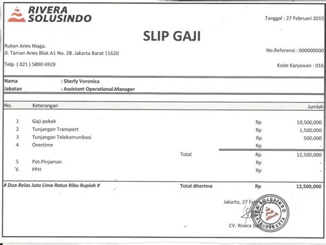 slip gaji 3