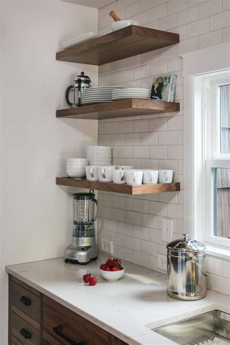 small kitchen shelf ideas
