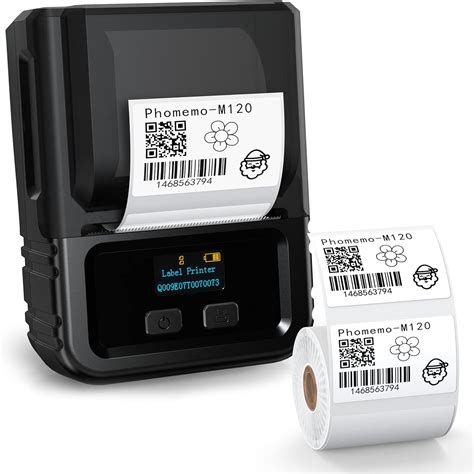 small qr code label printer