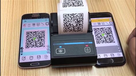 small qr code printer