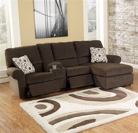 small sectional couch with recliner for small spaces
