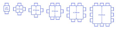 small square table dimensions