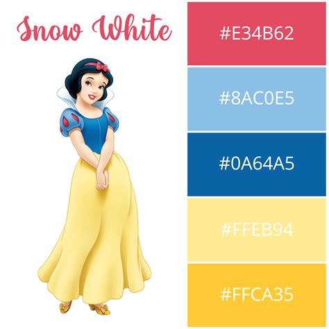 snow white blue color code