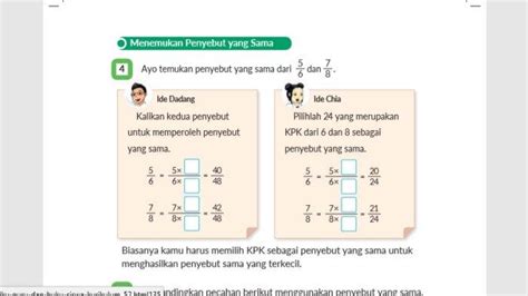 soal matematika kelas 5 tentang pecahan kurikulum merdeka