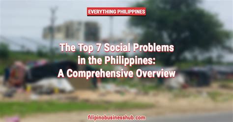 social issues examples for students in the philippines