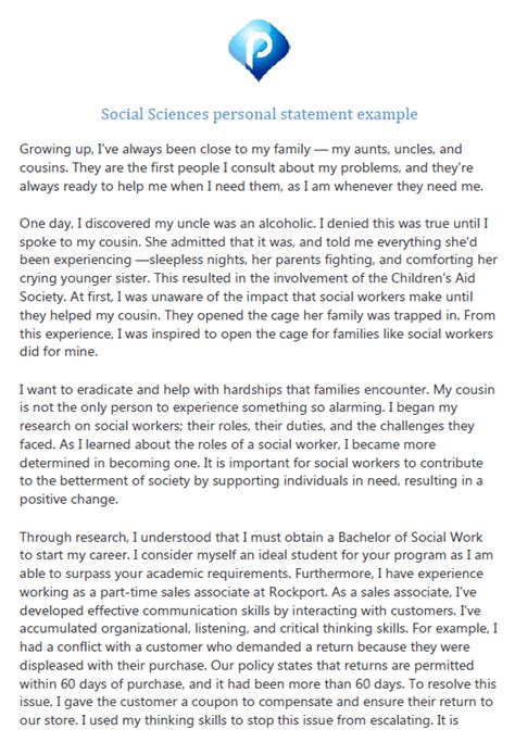 social statement examples